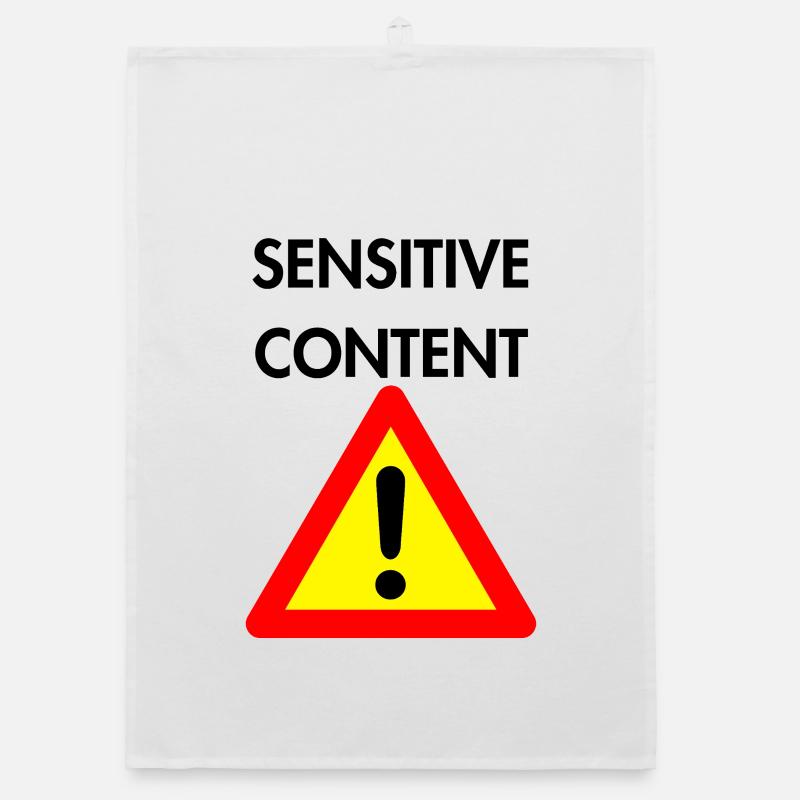 Sensitive Content Organic dish towel