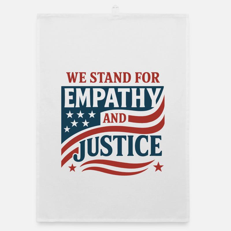 Forensic Nurse Practitioner Empathy & Justice Organic dish towel