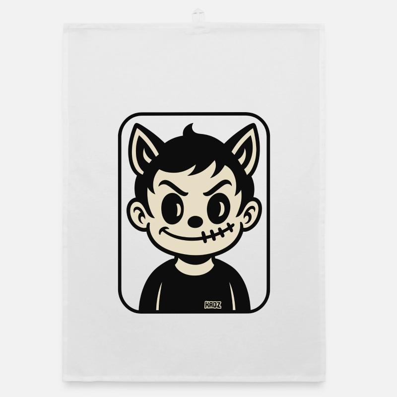 Stichwolf Mascot Organic dish towel