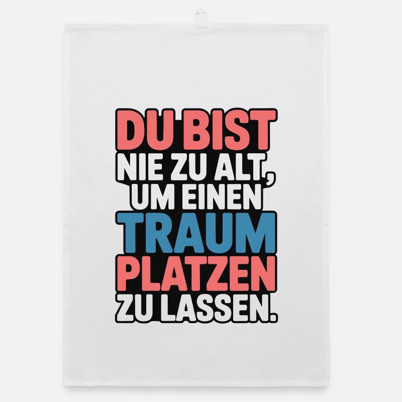 Conception de Dream Burst Never Too Old Torchon bio