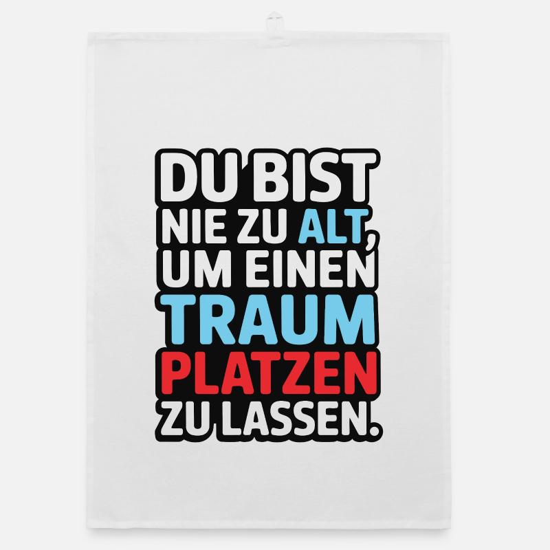 Conception de Dream Burst Never Too Old Torchon bio