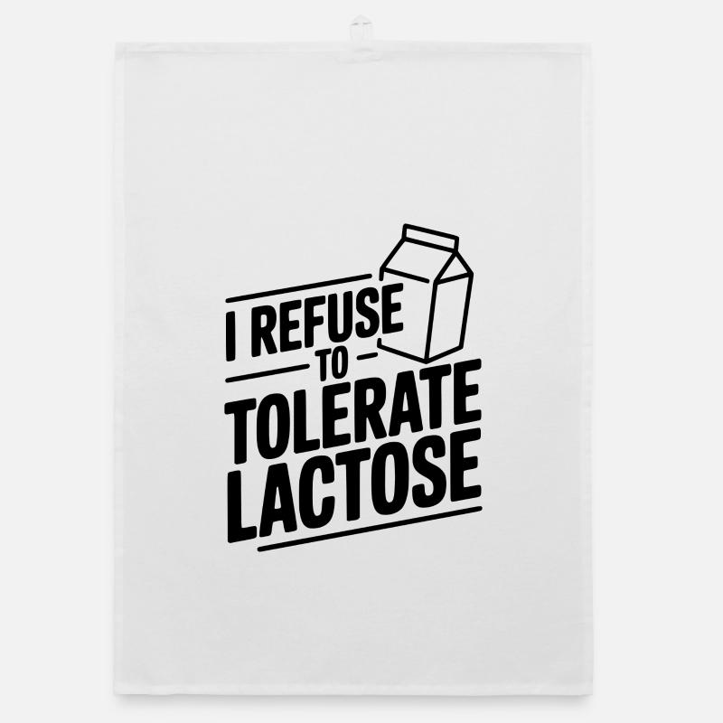 Je refuse de tolérer le lactose Torchon bio