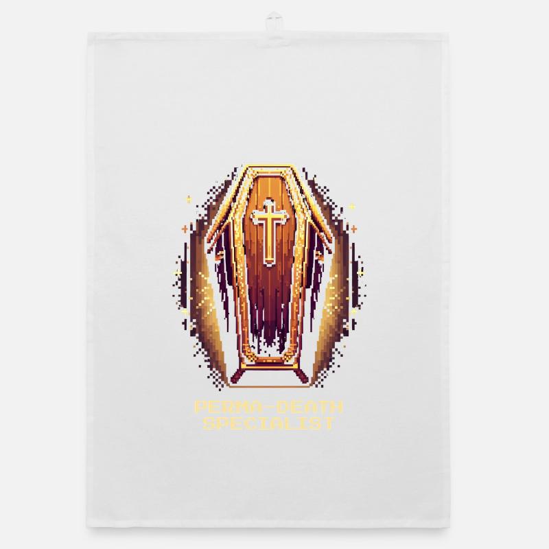 Perma-Death Pro | Undertaker sarcasm Organic dish towel