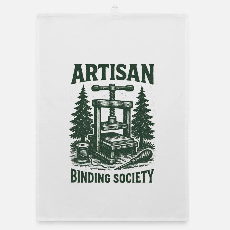 Artisan Binding Society | Buchbinden Organic Geschirrtuch