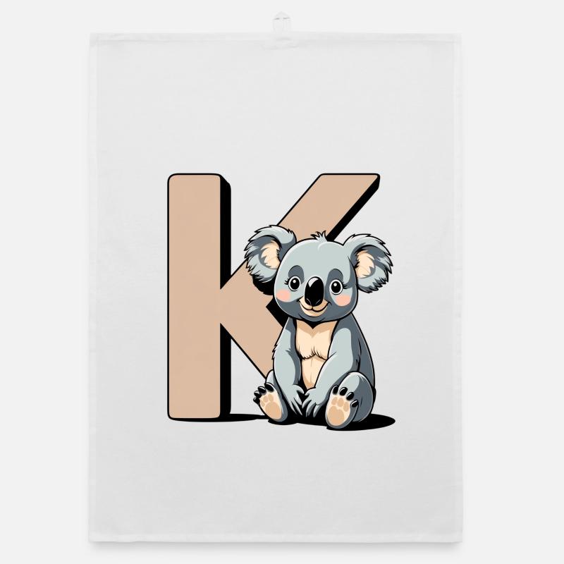 Conception des lettres KoalaK Torchon bio