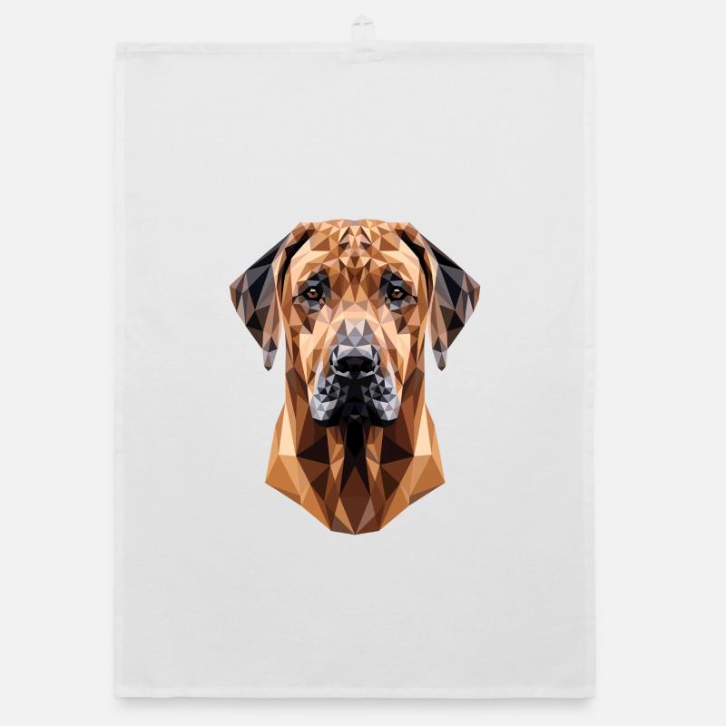 Rhodesian Ridgeback Jagdhund Hunde Stolz Ridgeback Organic Geschirrtuch