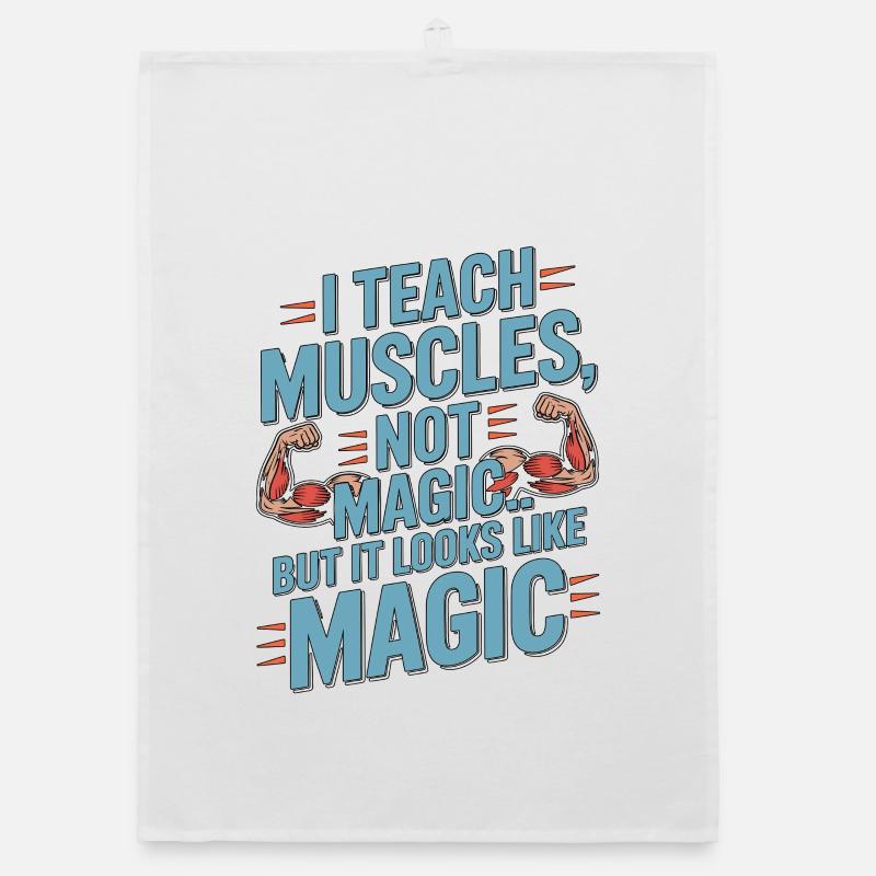 PT Educator I Teach Muscles Not Magic PT Mentoring Organic dish towel