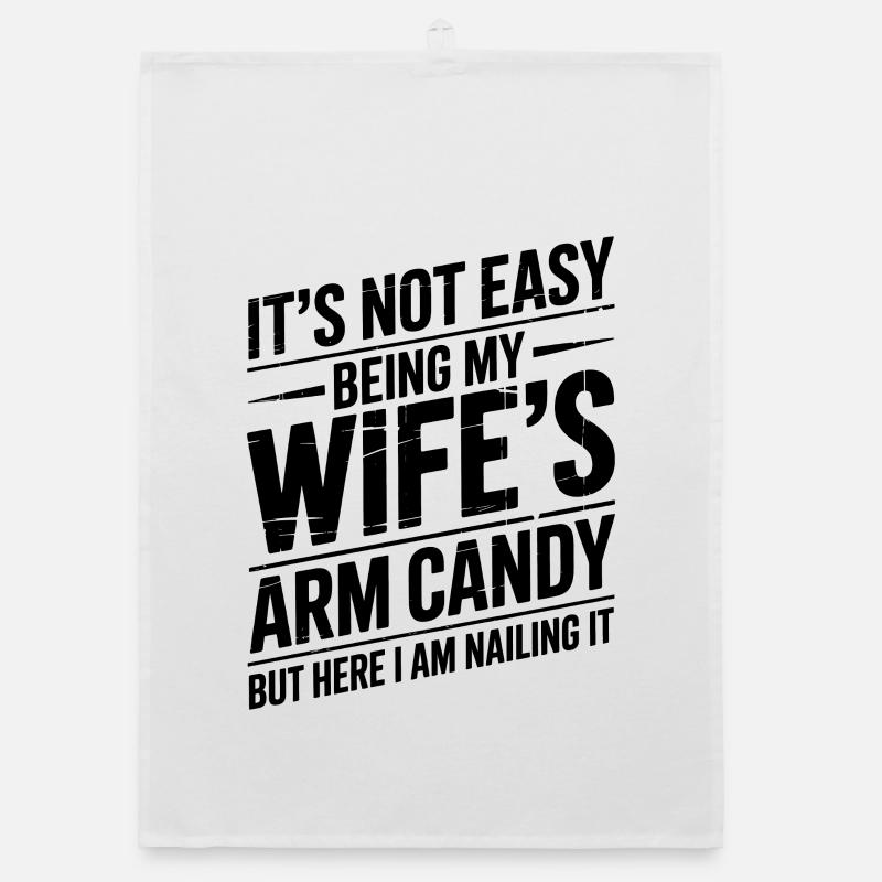 Ehefrau Sprüche Ehefrauen Lustige Ehefrau Geschenk Organic Geschirrtuch