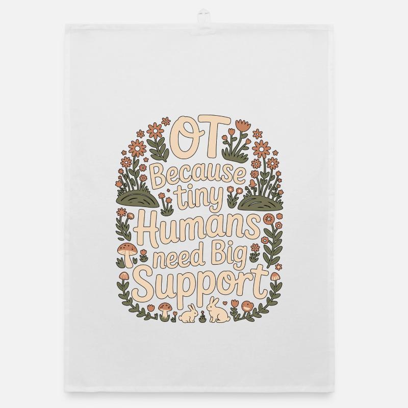 Pediatric OT Because Tiny Humans School Based OT Organic Geschirrtuch