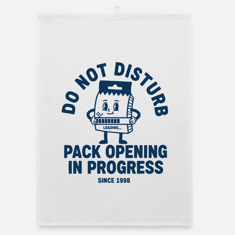 trading card Do Not Disturb Pack Opening In Organic dish towel
