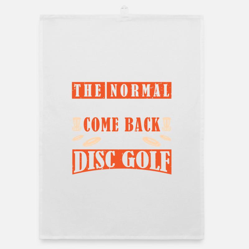 Disc Golf Geschenke Discgolf Organic Geschirrtuch