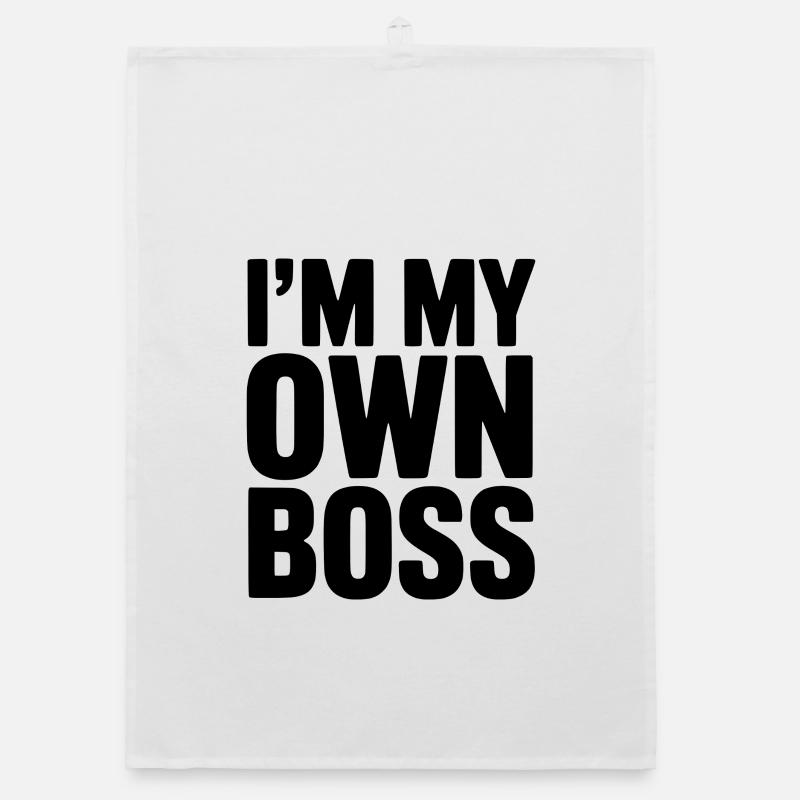 Ich bin mein Eigener Organic Geschirrtuch