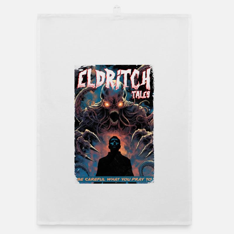 Eldritch Tales Tentacule Shadow Tee Torchon bio