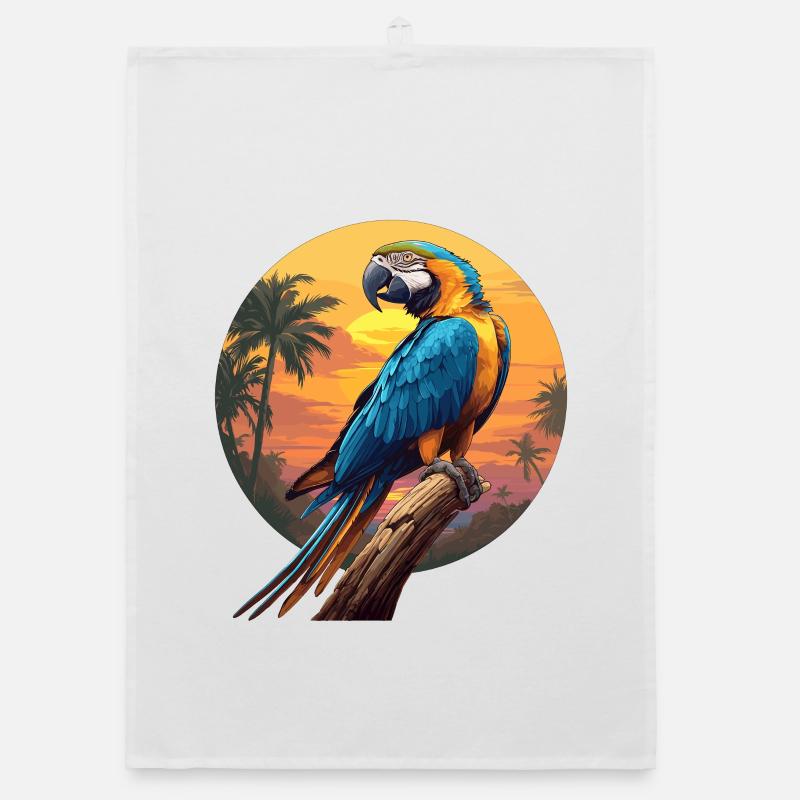 Macaw's Era Organic dish towel