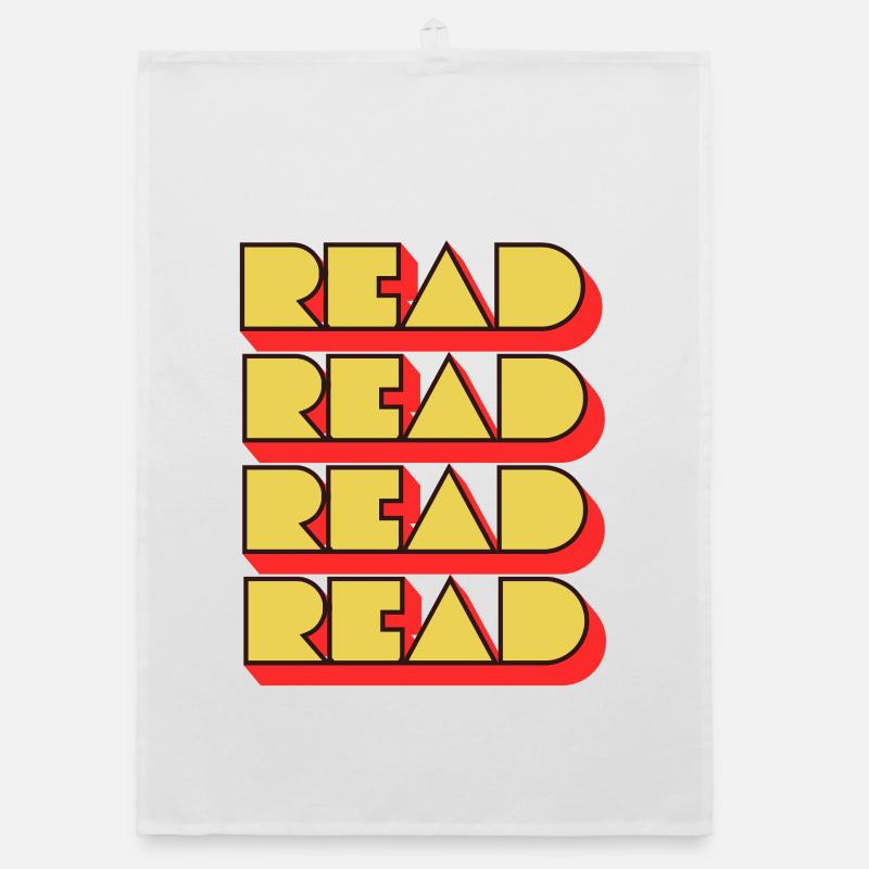 Read Design - Look rétro Torchon bio