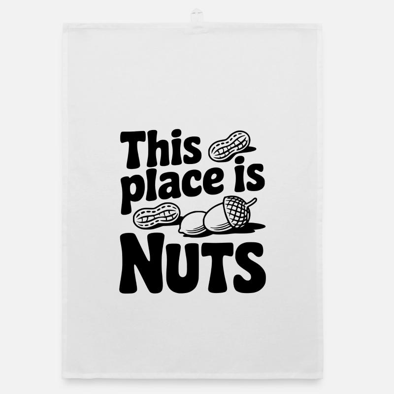 This Place is Nuts Organic dish towel