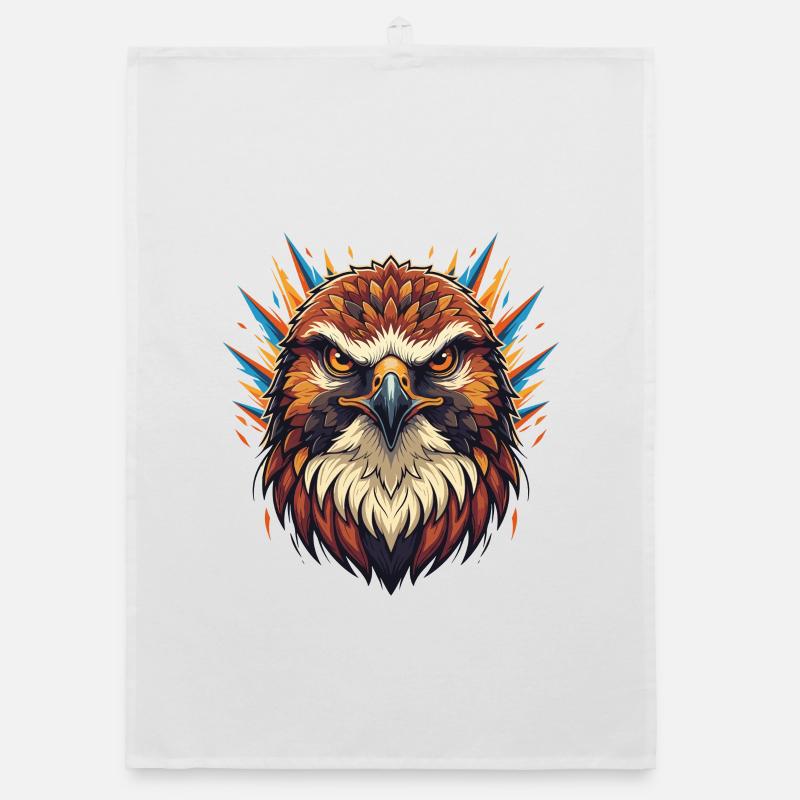Imperial Eagle Fire Claw Organic dish towel