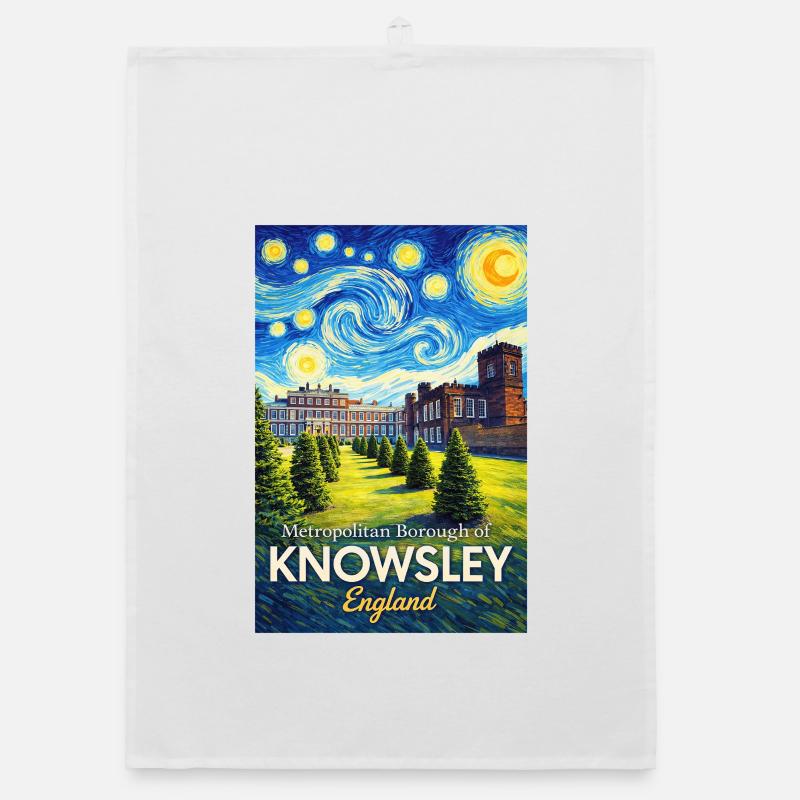 Knowlsley, Angleterre, Parc de Nuit étoilée Torchon bio