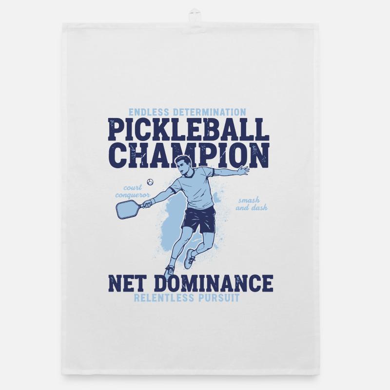 Champion de pickleball : domination nette implacable Torchon bio