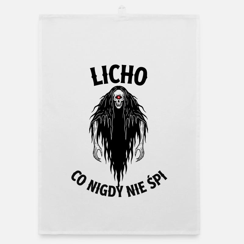 Licho Polish Folklore Never Sleeps Organic dish towel