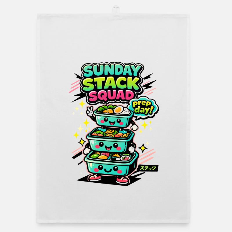 Sunday Stack | Meal Prep Crew Organic dish towel