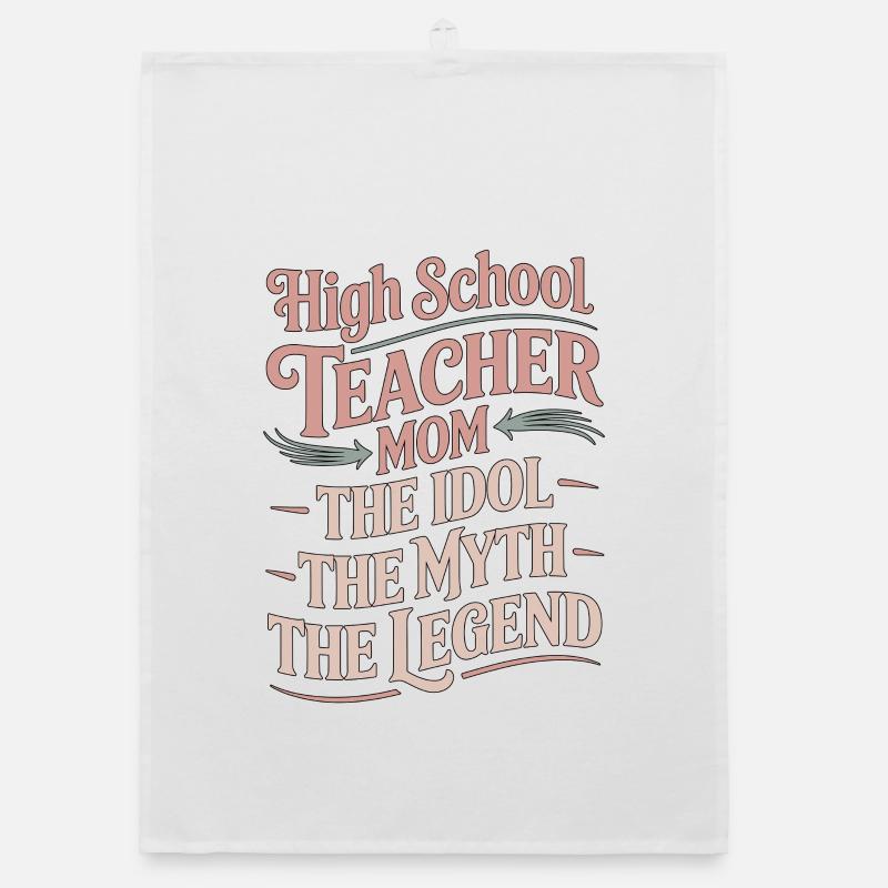 Professeur de lycée Maman La professeure de la matière idole Torchon bio