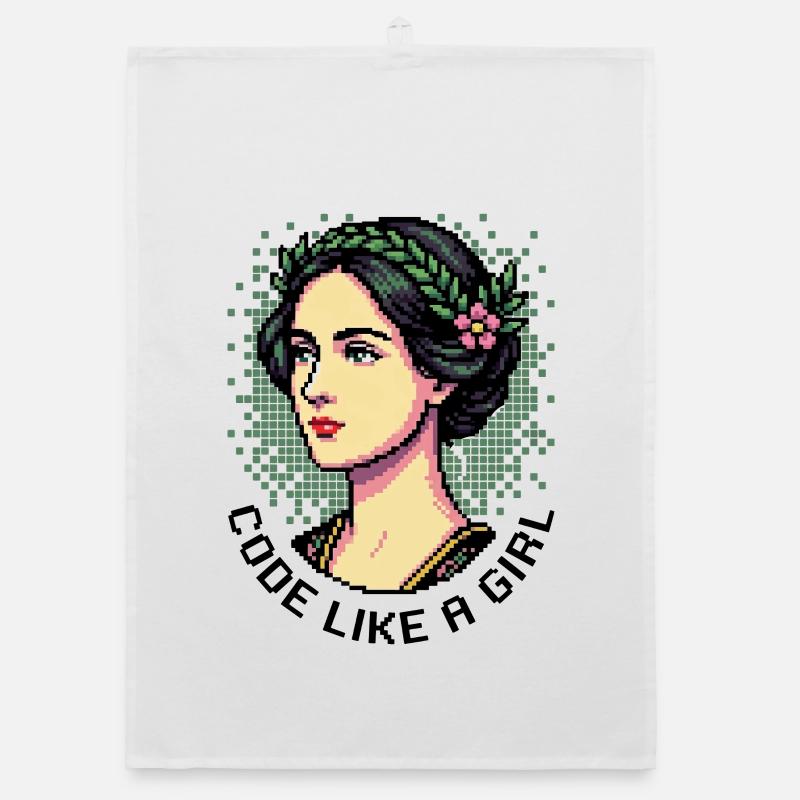Ada Lovelace: Code wie ein Mädchen Organic Geschirrtuch