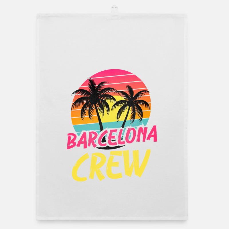 Barcelone Crew Torchon bio