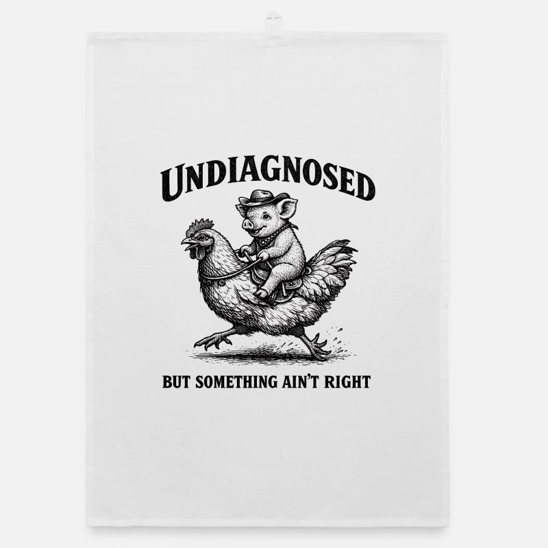 Not diagnosed, but something is wrong Organic dish towel