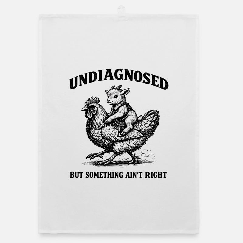 Not diagnosed, but something is wrong Organic dish towel