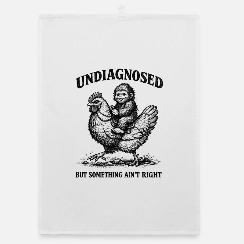 Not diagnosed, but something is wrong Organic dish towel