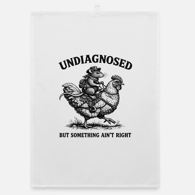 Not diagnosed, but something is wrong Organic dish towel
