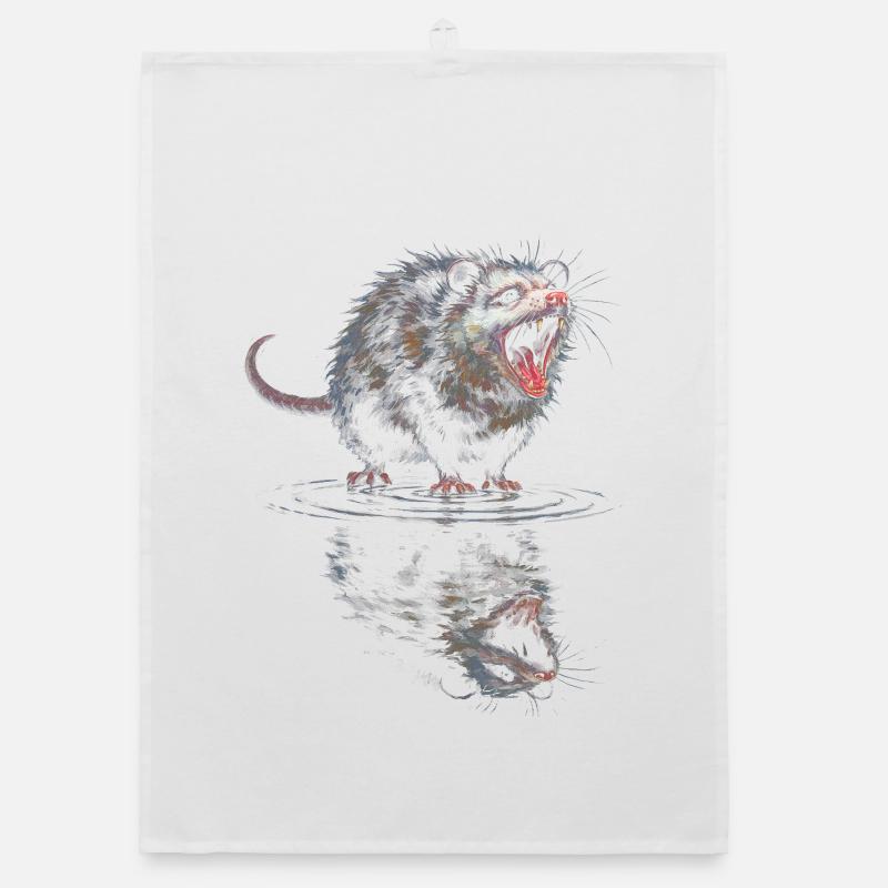 Water Otter Roarer Organic dish towel