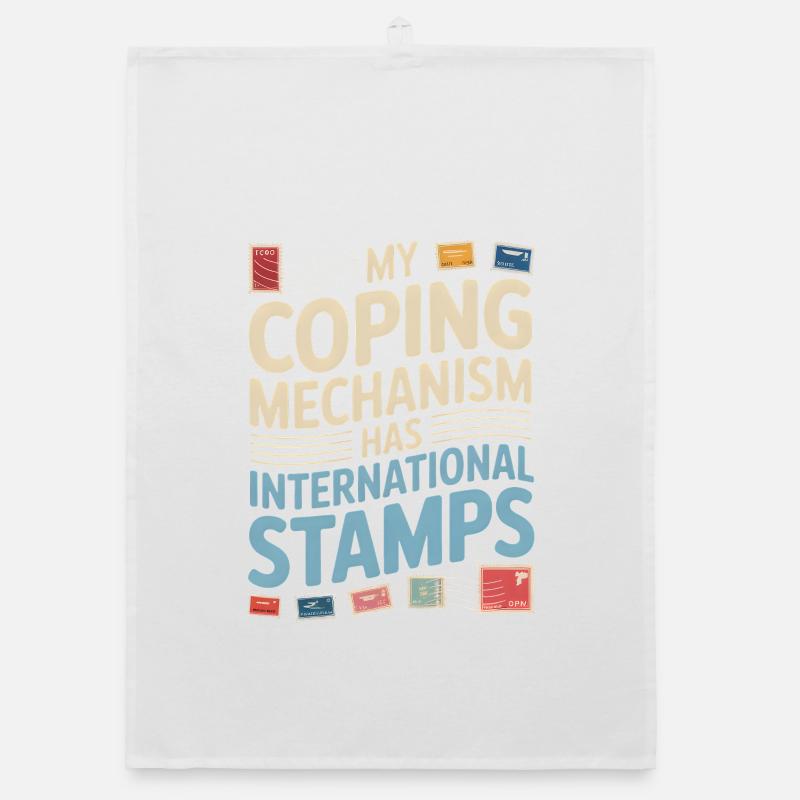 Stamps help | Postcrossing Organic dish towel