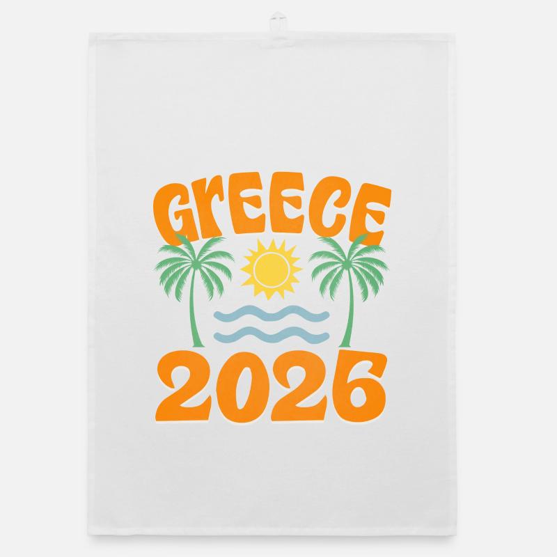 Greece 2026 Organic dish towel
