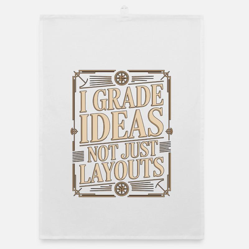 Designer Educator I Grade Ideas Design Instructor Organic Geschirrtuch