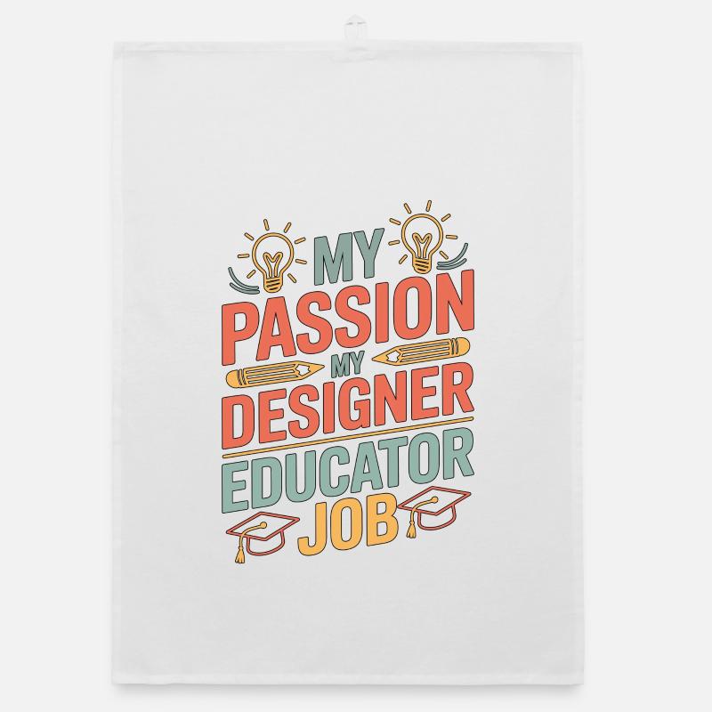 Designer Educator My Passion My Creative Educator Organic dish towel