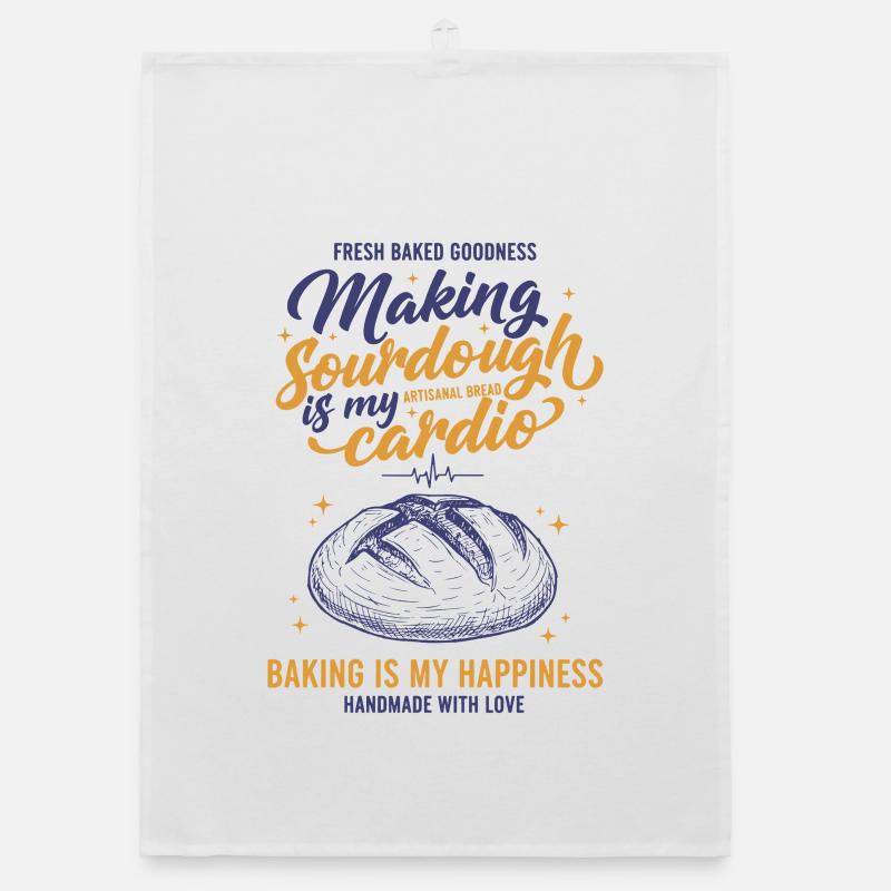 Sourdough Bread Baking Making Sourdough Organic dish towel