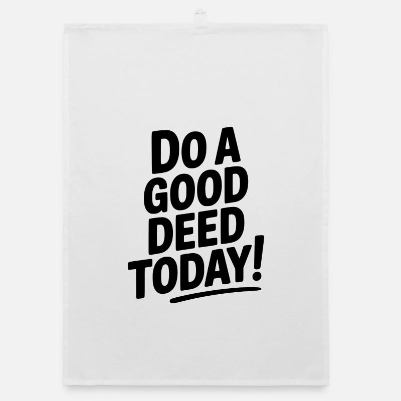 Do a Good Deed Today! Organic dish towel