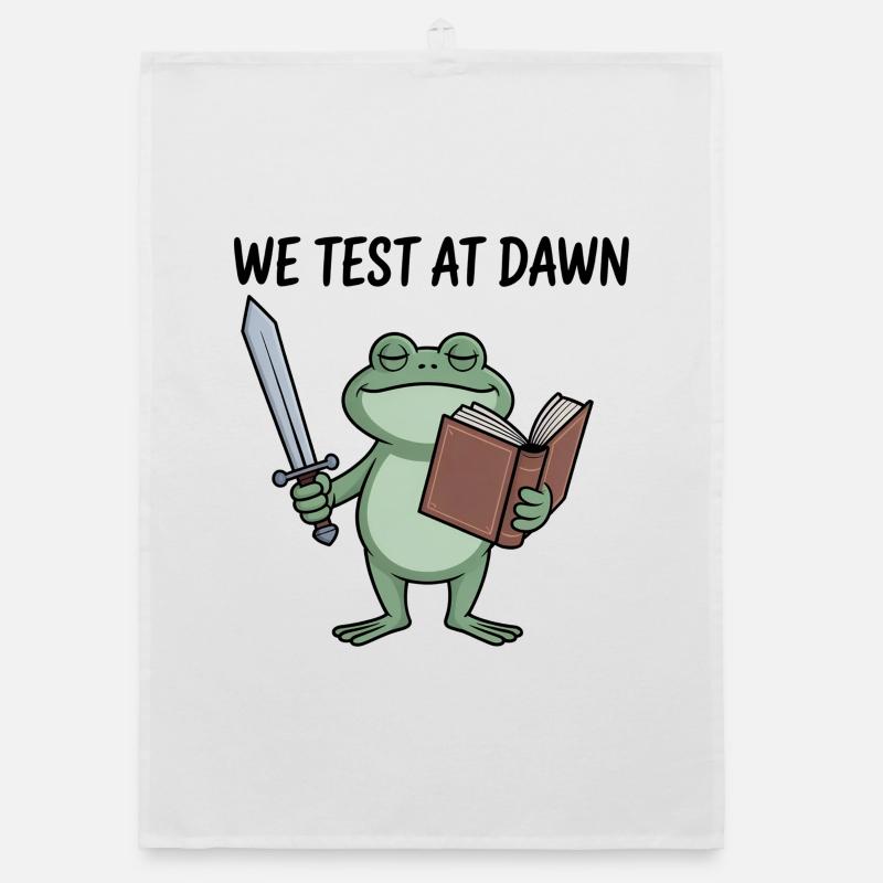 Dawn Quest Épée Grenouille & Livre Torchon bio