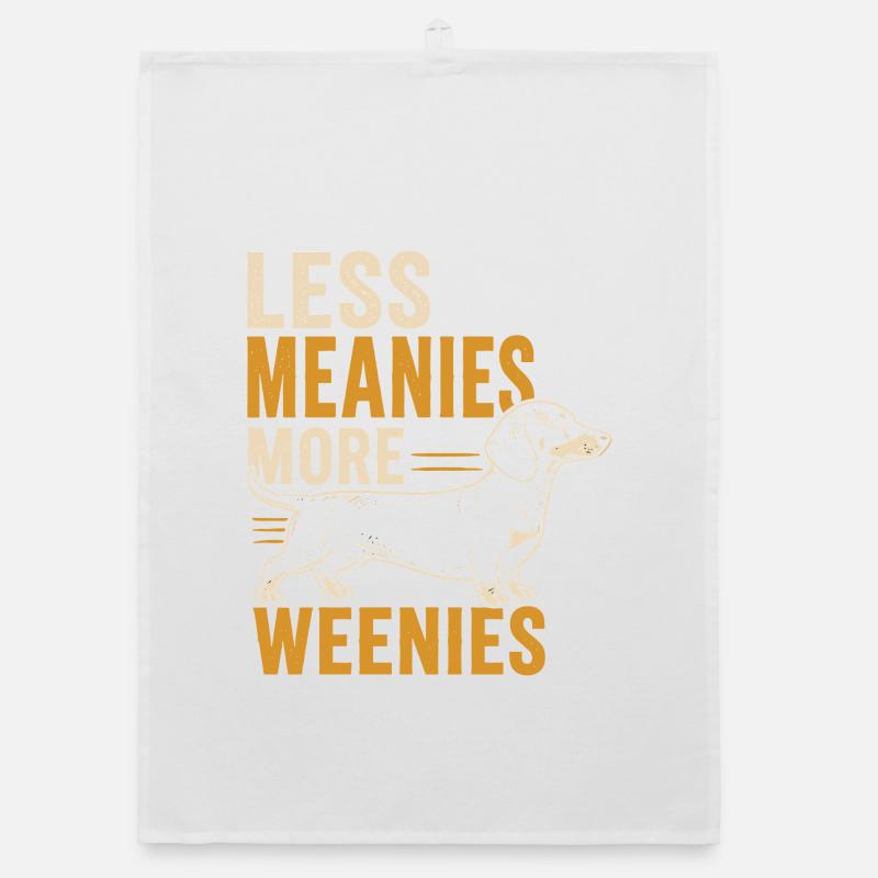 Moins méchant, plus de Weenies Torchon bio