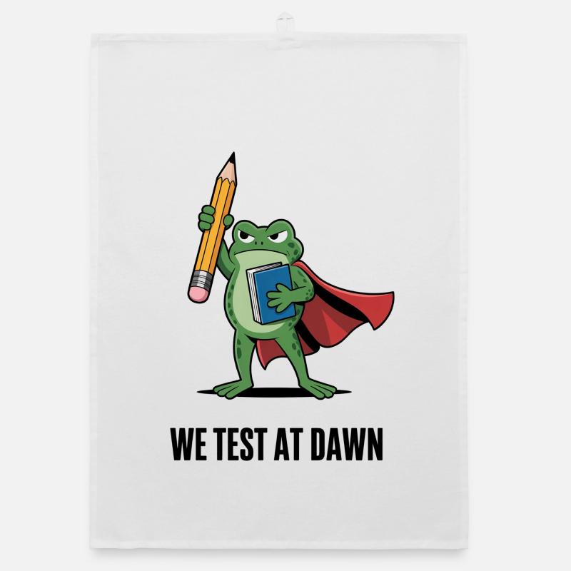 Héros de la Grenouille de Test de l’Aube Torchon bio