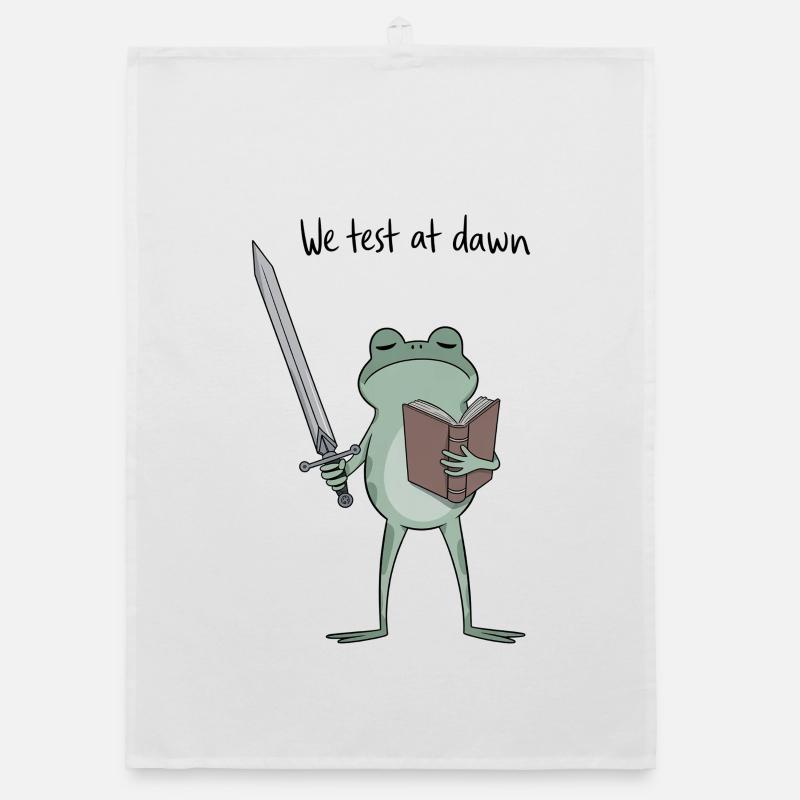 Le Chevalier Grenouille À l’Aube lit Torchon bio