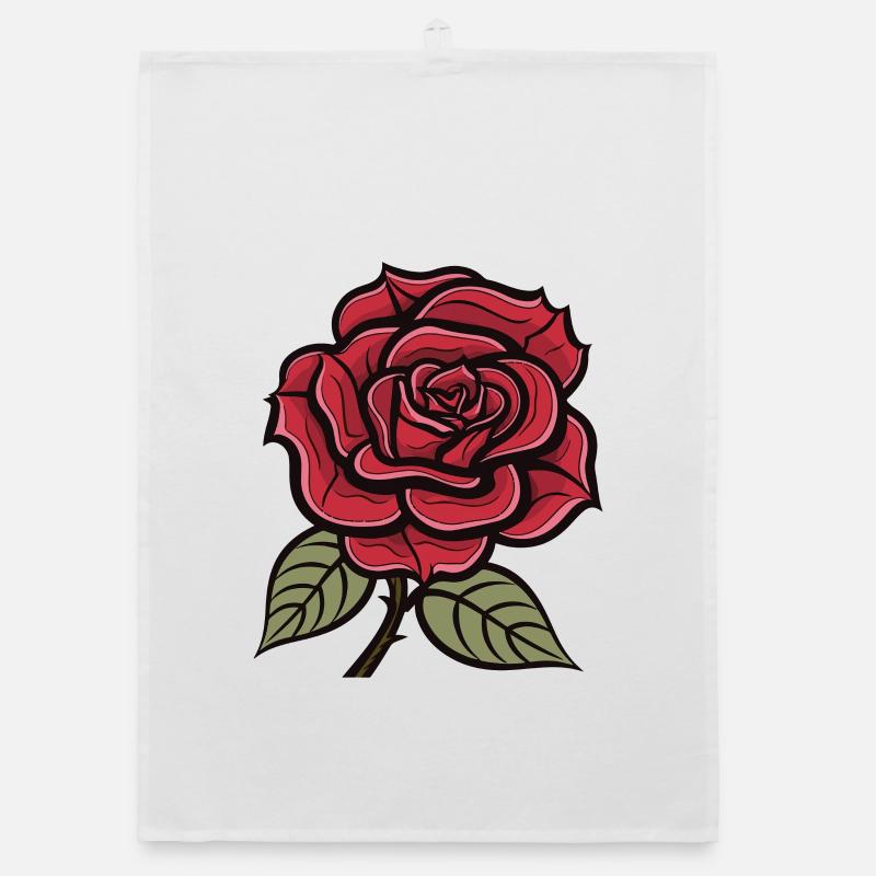 Rose Liebe Organic Geschirrtuch
