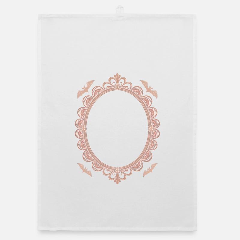 Pale Is My Aesthetic Organic dish towel