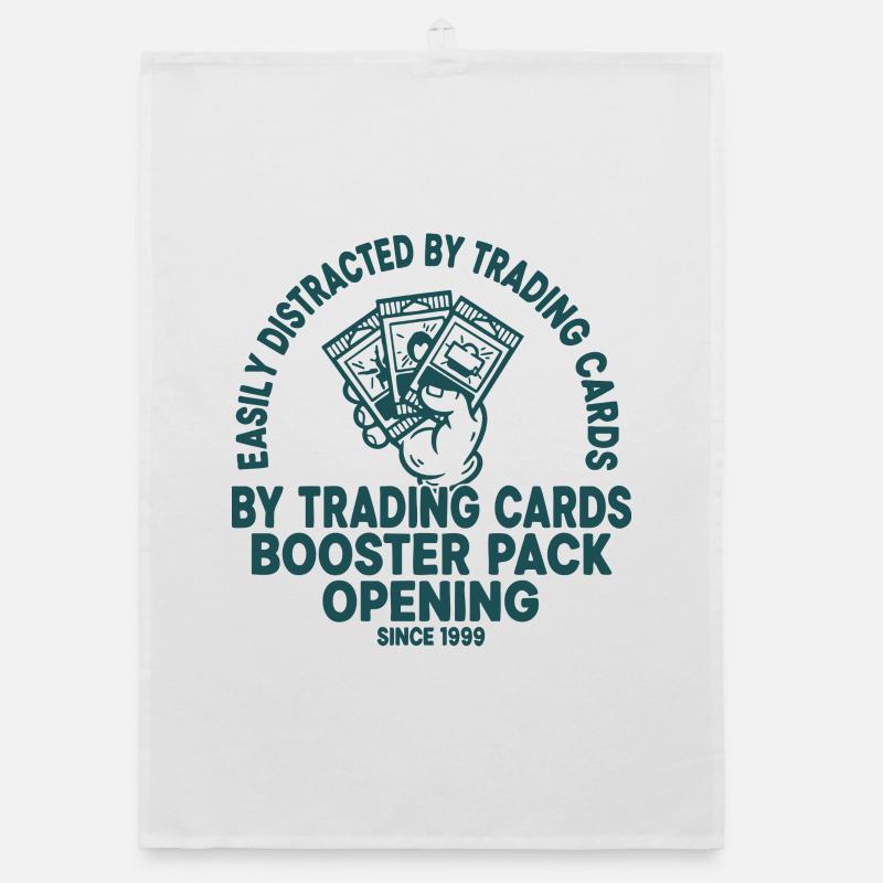 Booster pack Facilement Distrait Par les Cartes à Collectionner Torchon bio