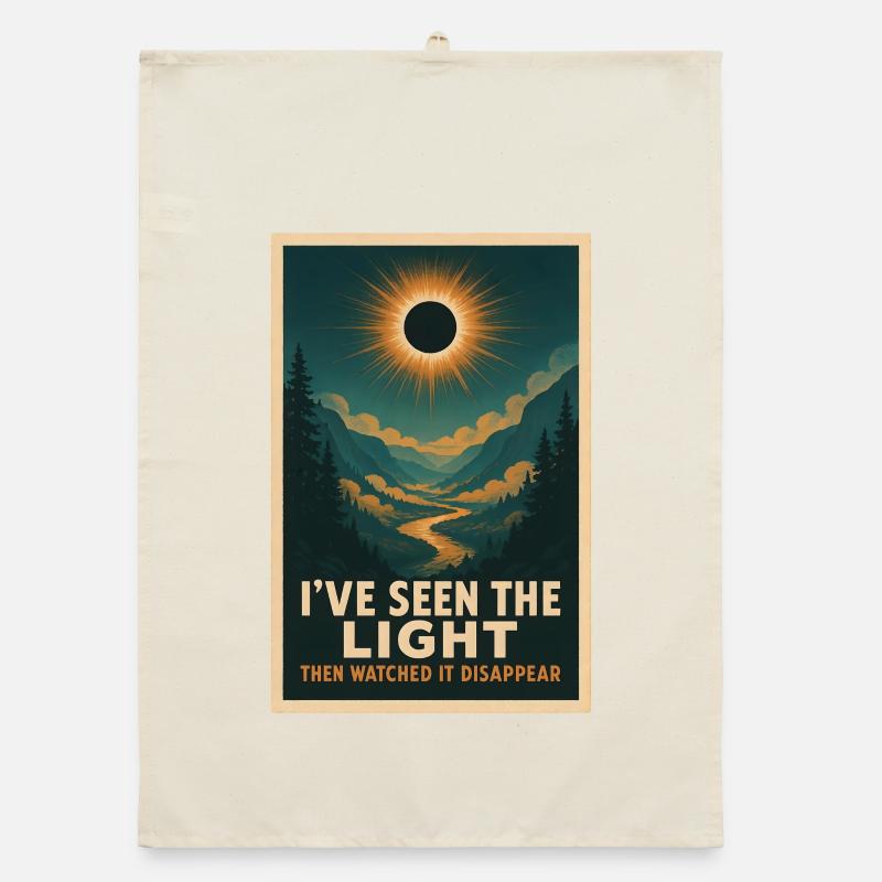 La lumière disparaît | Eclipse Torchon bio