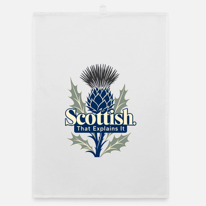 écossais qui explique ça drôle Drôle de la Pride écossaise Thistle Torchon bio