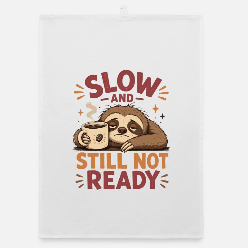 Chemise Sloth Coffee Lent, Pas Prête Torchon bio