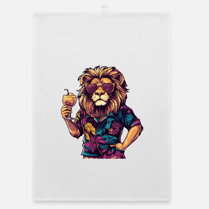 Lion Comic Summer Torchon bio